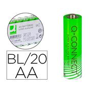 Pila q-connect alcalina aa paquete con 20 unidades - KF10848