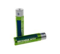 Pila Recargable AAA 1000mA - Blister de 4 Unidades, Dimensiones Ø10,5x44,5mm, Ideal para Dispositivos electrónicos y Juguetes.