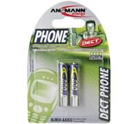 Pila recargable Ansmann AAA NiMH 1.2V 800 mAh 2 piezas