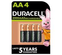 Pila recargable Duracell AA 2500mah 4 uds. - DURALOCK/AA/B4