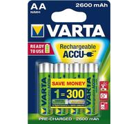 Pila recargable Varta 5716-LR/HR-06 AA Blister 4 unidades