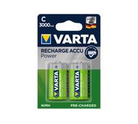 Pila Varta 56714B Recargable 3000mAh C NiMH 1,2V Pack 2 Unidades Verde