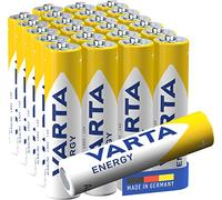 Pila VARTA Energy AAA Micro LR03 (paquete de 24 unidades), pila alcalina para radios y relojes de pared