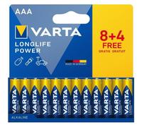 Pila Varta Longlife Power 04903 AAA Alcalina 1,5 V Pack 12 unidades