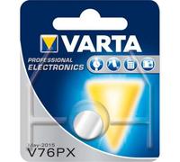 Varta V76PX/SR44- Pila de botón, Plateada