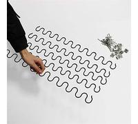 Pilang Zxxin-Muelle de compresión, Kit de reparación Trasera con Resorte, 5pcs, 35 cm - 60 cm Sofá Sofá reclinable Reemplazo de reemplazo Clips de Asiento de 40 mm de uñas de Alambre, Accesorios