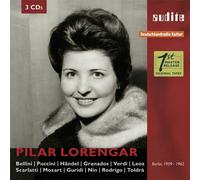 Pilar Lorengar Pilar Lorengar: Bellini/Puccini/Handel/Gra (CD) (Importación USA)