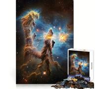 Pilares de la Creación en la Nebulosa del Águila Rompecabezas para Adultos de 1000 Piezas Juguete para ejercitar la Mente Ideal para Relajarse y armar Regalo artístico (50x75cm)