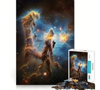 Pilares de la Creación en la Nebulosa del Águila Rompecabezas para Adultos de 1000 Piezas Juguete para ejercitar la Mente Ideal para Relajarse y armar Regalo artístico (50x75cm)
