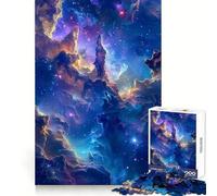 Pilares de la Creación - Majestad Celestial Rompecabezas de 1000 Piezas para Adolescentes Juguete de Tren lógico Ligero Relajante Corte Suave Arte de Pared Decoración (50x75cm)