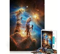 Pilares de la Creación, Nebulosa Espacial, Rompecabezas de 1000 Piezas para Adultos, Mejora la Memoria, Pasatiempo en casa, Arte de Montaje de imágenes, Decoración de Pared (50x75cm)