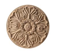 Pilares de madera en relieve, calcomanía tallada, forma de poste de esquina, aplique, marco, puerta, mueble, pared, sin pintar, decoración del hogar, Y3, 30