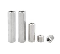 Pilares hexagonales M2, M3, M4, M5 y M6, separadores de placa base de acero inoxidable 304, tornillos espaciadores for rack de placas hexagonales(20mm (10Pcs),M3)