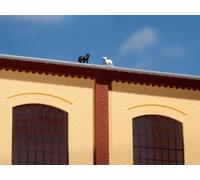 Pilares Y Frisos De Ladrillo Rojos (28 Pzs) Kit Auhagen HO/OO Escala 80402