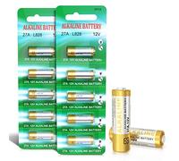 Pilas 27A 12V Alcalinas Batteria A27 V27A LR27A MN27 L828 (10 Unidades) | Para mando a distancia, luz, pequeños electrodomésticos, sin mercurio