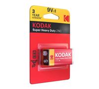 Pilas 9V Kodak LR61 lote de 5 unidades