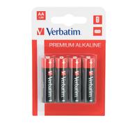 PILAS AA VERBATIM PACK 4 LR6 SIZE M ALCALINAS PREMIUM