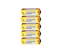 Pilas alcalinas 23 A 12 V, blíster de 5 Pilas para Mando a Distancia de Puerta, Coche, Garaje
