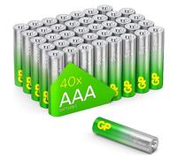 Pilas alcalinas AAA GP Super 1,5 V, 40 Unidades
