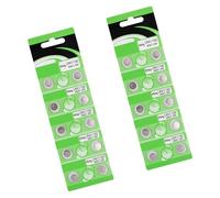 Pilas alcalinas AG3 LR41 de botón de larga duración para mandos a distancia y luces pequeñas, batería de alta capacidad