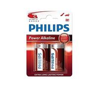 Pilas alcalinas LR14 C, 2 Unidades, Larga duración, Alta Capacidad, Ideales para Dispositivos de Alto Consumo y Juguetes.