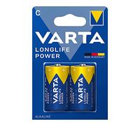 Pilas alcalinas LR14 C, 2 Unidades, Larga duración, Ideales para Dispositivos electrónicos, Juguetes y Equipos Que requieren energía confiable.