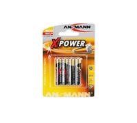 Pilas Ansmann Alcalinas AAA LR03 Pack 4 Unidades