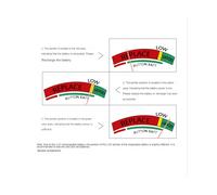 Pilas BT-168 AA/AAA/C/D/9V/1.5V, pila de botón universal, medidor con código de colores, comprobador de voltaje BT168
