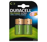 Pilas C - Duracell Recargables, 2Uds