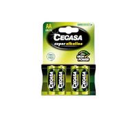 Pilas CEGASA AA Pack 4 Unidades LR6
