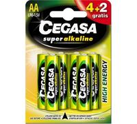 Pilas cegasa aa plus (mn1500-lr06) blister de 6 (4+2 gratis)