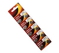 Pilas de botón AG13 LR44 A76 357 357A LR1154 SR1154 SR44 GP76 para control remoto de reloj de coche, 10 unidades