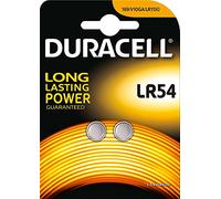 Pilas de Botón Alcalinas DURACELL LR1130 LR54 2 Piezas 1,5 V