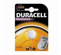 Pilas de botón de litio CR 1220, 3 V tipo/voltaje CR 1220, capacidad de 3 V, 38 mAh, 1 unidad