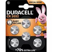 Pilas de botón de litio tipo CR 2032,6