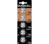 Pilas de botón Duracell CR2016 3V (5 unidades)