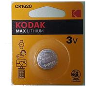 Pilas de Boton Kodak bateria Original Litio CR1620 3V en Blister 5X Unidades