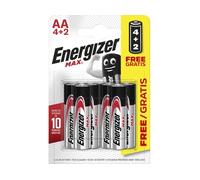 Pilas ENERGIZER Max Alk Aa Bp6 4+2