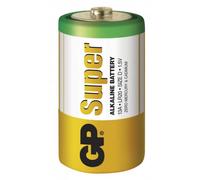 Pilas GP Batteries Super Alcaline D 1.5V Pack de 2 Unidades