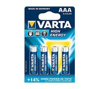 Pilas High Energy - Micro/LR03/AAA, 1,5 V