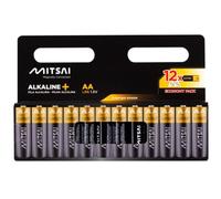 Pilas no recargables MITSAI LR6 (AA - 12 Unidades)