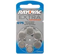 Pilas para audífonos Rayovac tipo 675 Extra Advanced