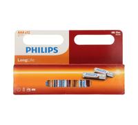 Pilas Philips LongLife 12 Unidades 1.5V R03 AAA