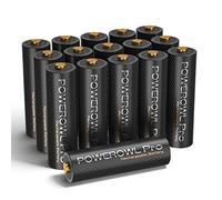 Pilas Recargables AA Pro, POWEROWL 1.2V Ni-MH AA Pila Recargable, Alta Capacidad 2800mAh - 16 Piezas