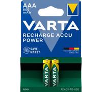 Pilas recargables AAA Varta LongLife NiMH 1,2 V 800 mAh 10 unidades