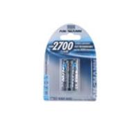 Pilas Recargables Ansmann AA NiMH 2700mAh Pack de 2