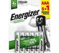 Pilas recargables Energizer 5+1 AAA/HR3 700 mAh ......