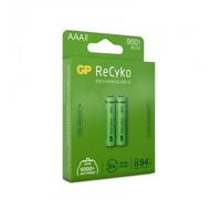 Pilas Recargables GP Batteries AAA 1.2V 950mAh NiMH Pack 2 Unidades