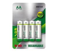 Pilas Recargables LR6 AA 2500mAh (4 unidades)