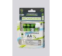 Pilas Recargables USB Koopman - 4 Alcalinas AA talla T.U.